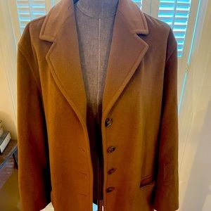Camel color MAX MARA size 14 trench style coat